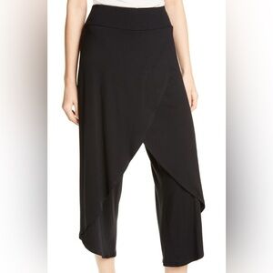 Joseph Ribkoff Black Asymmetrical Capris
